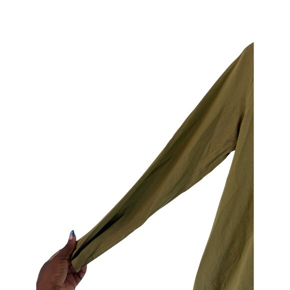 J. Jill Essential Turtleneck Shirt Green Long Sleeve Soft Basic Casual Medium - Picture 5 of 12